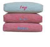 Lattice Collection Dog Beds with Embroidered Name