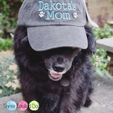 NEW Dog Mom Customizable Baseball Caps