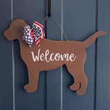 Labrador Retriever Welcome Door Hangers