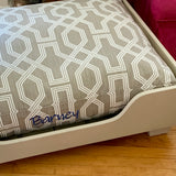 Modern Luxe Dog Beds with Personalization