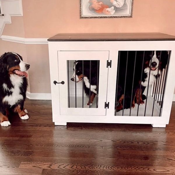 Luxury Dog Kennel Single Double Cozy Dog Dens 24 Extra Small Den 26 l x 19 w x 27 h for 1 dog up to 25 lbs Right