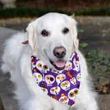 Halloween Dog Bandanas with Pets Name