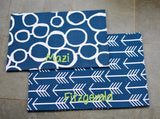 Circles Dog Bowl Placemats with Personalization